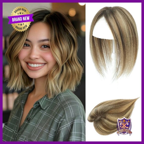 7x10cm Swiss Lace Human Hair Topper for Thinning Hair Volume Boost